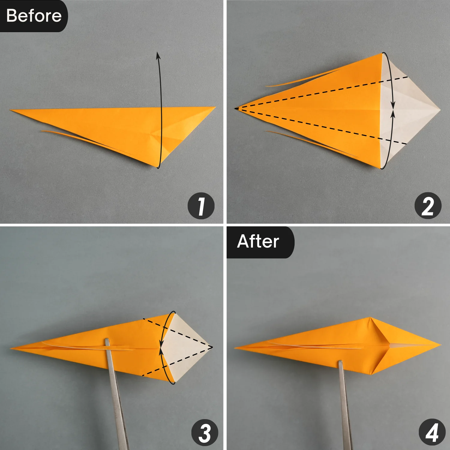 Origami Shrimp | Origamiok