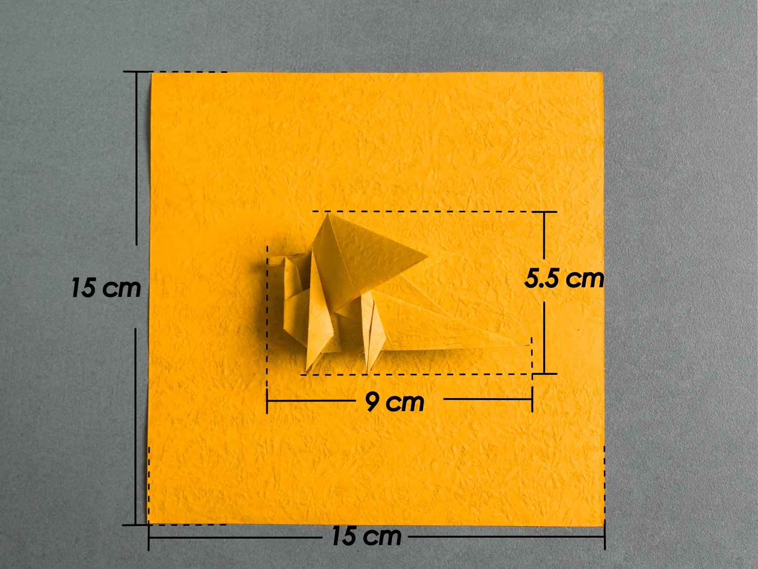 Origami Tiny-Head Dragon | Origamiok