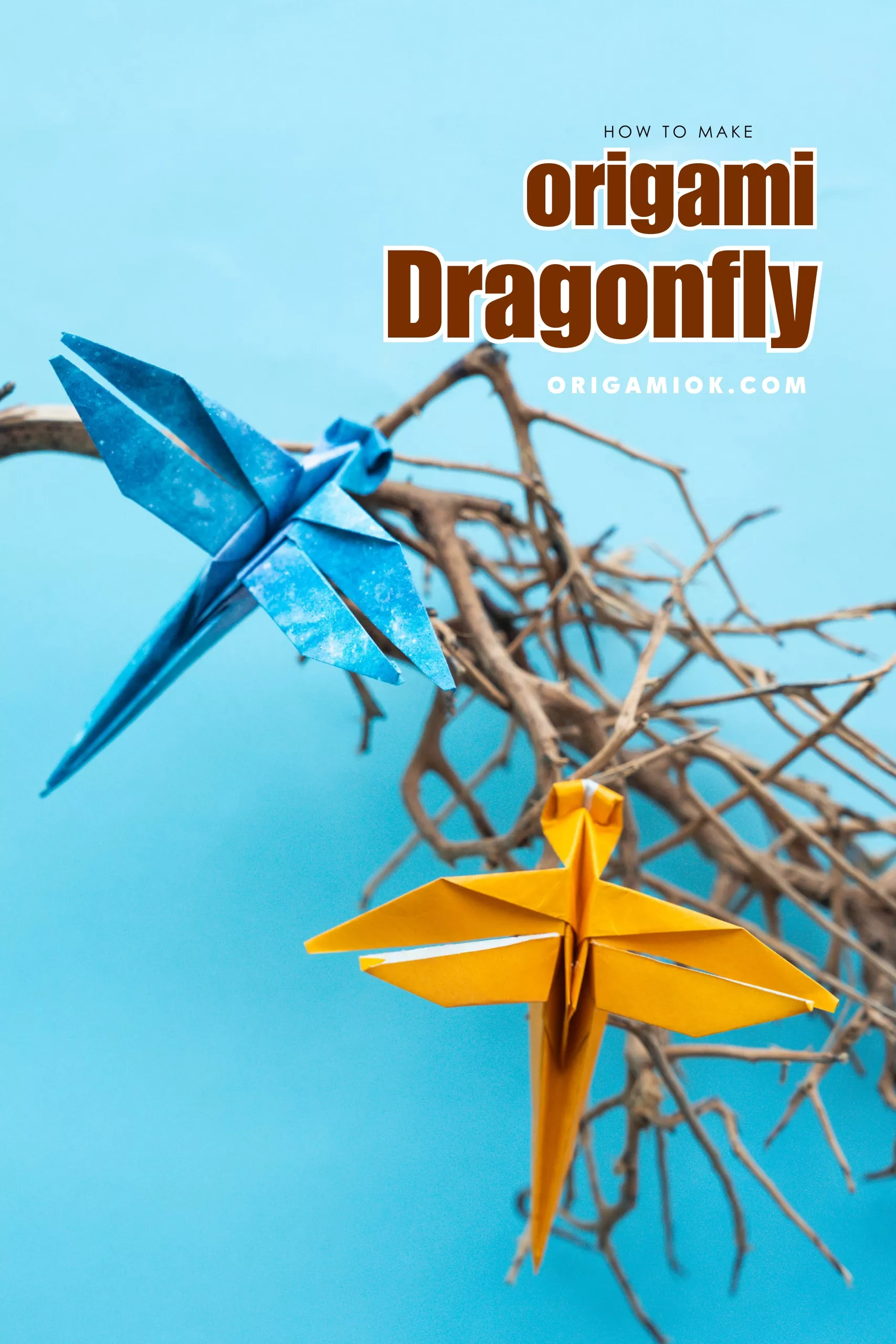 Origami Dragonfly | Origamiok