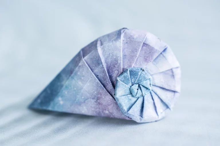 How to Fold an Origami Shell