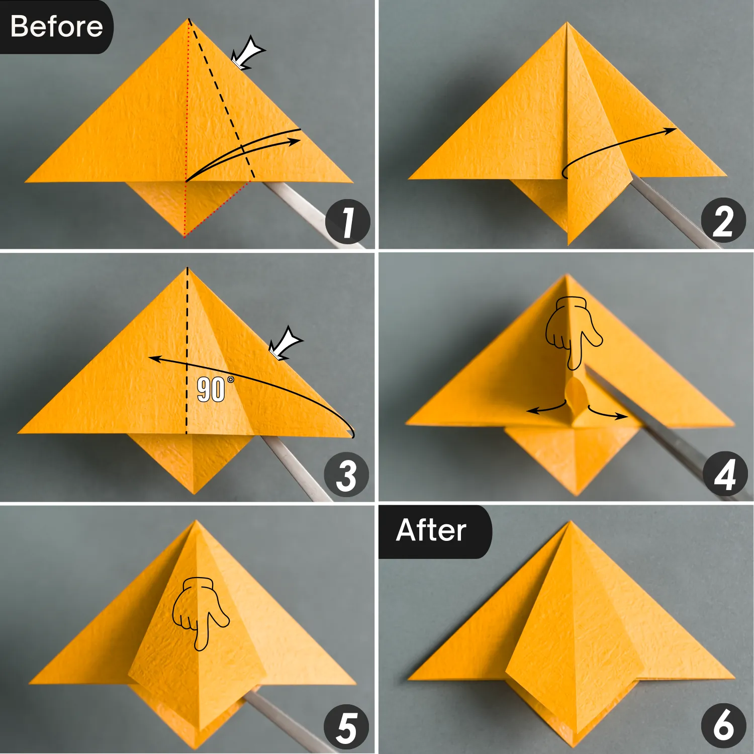 How to Make an Origami Tiny Head Dragon - Origami OK