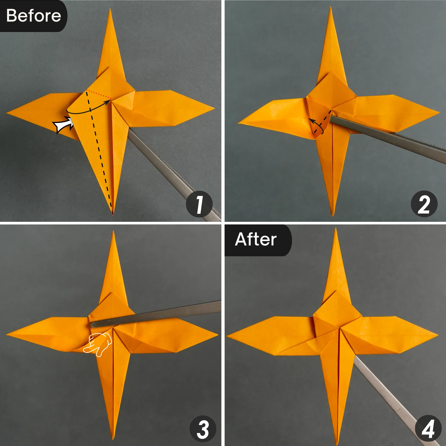 Origami Dragonfly | Origamiok