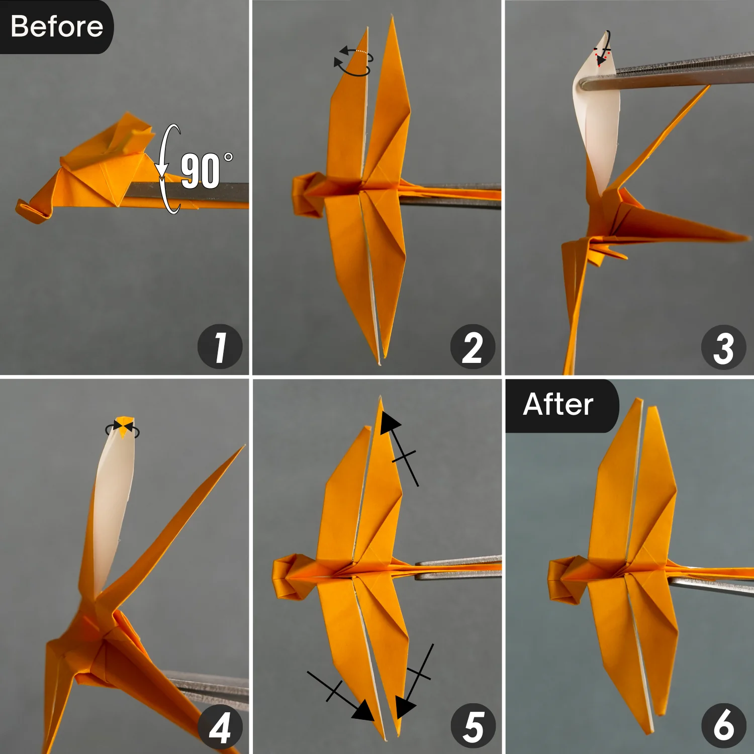 Origami Dragonfly | Origamiok
