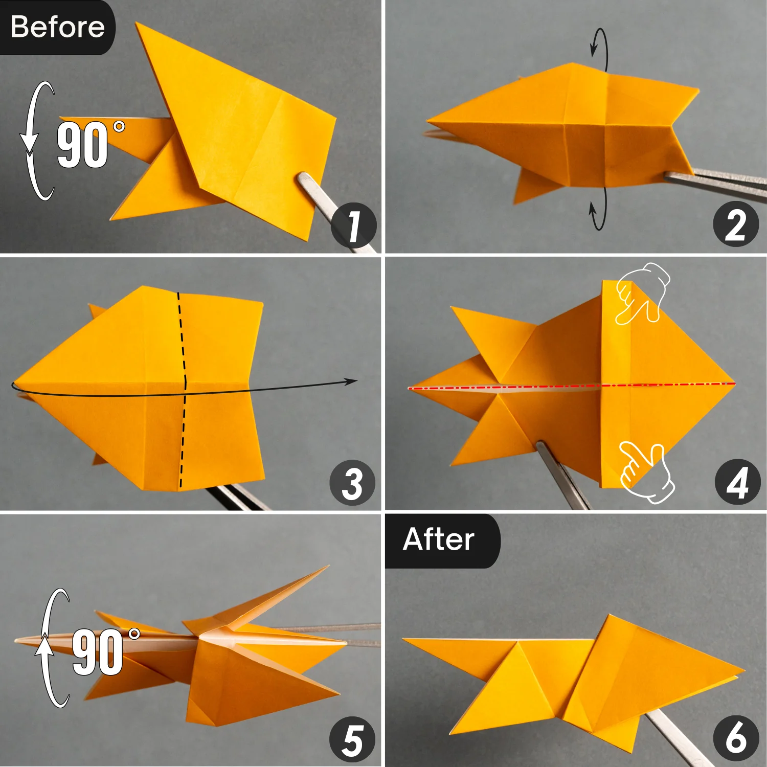 Origami Triceratops | Origamiok