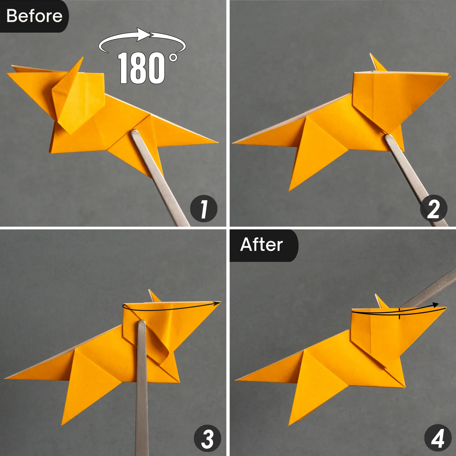 Origami Triceratops | Origamiok