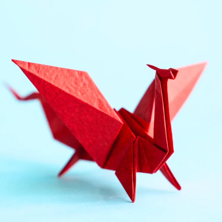 Origami Wave Dragon | Origamiok