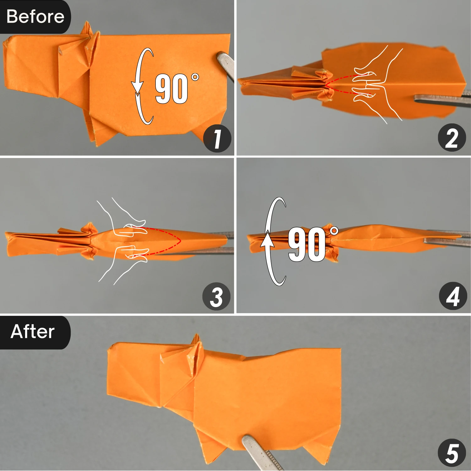 Origami Capybara | Origamiok