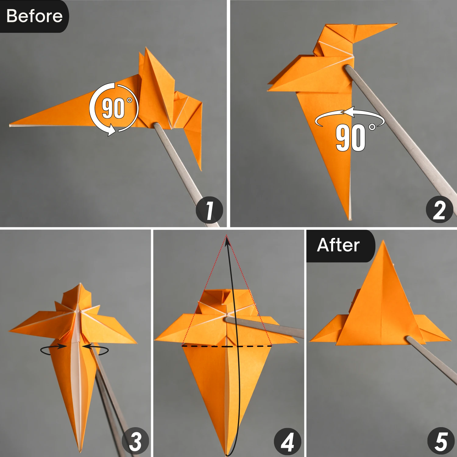 Origami Charizard | Origamiok