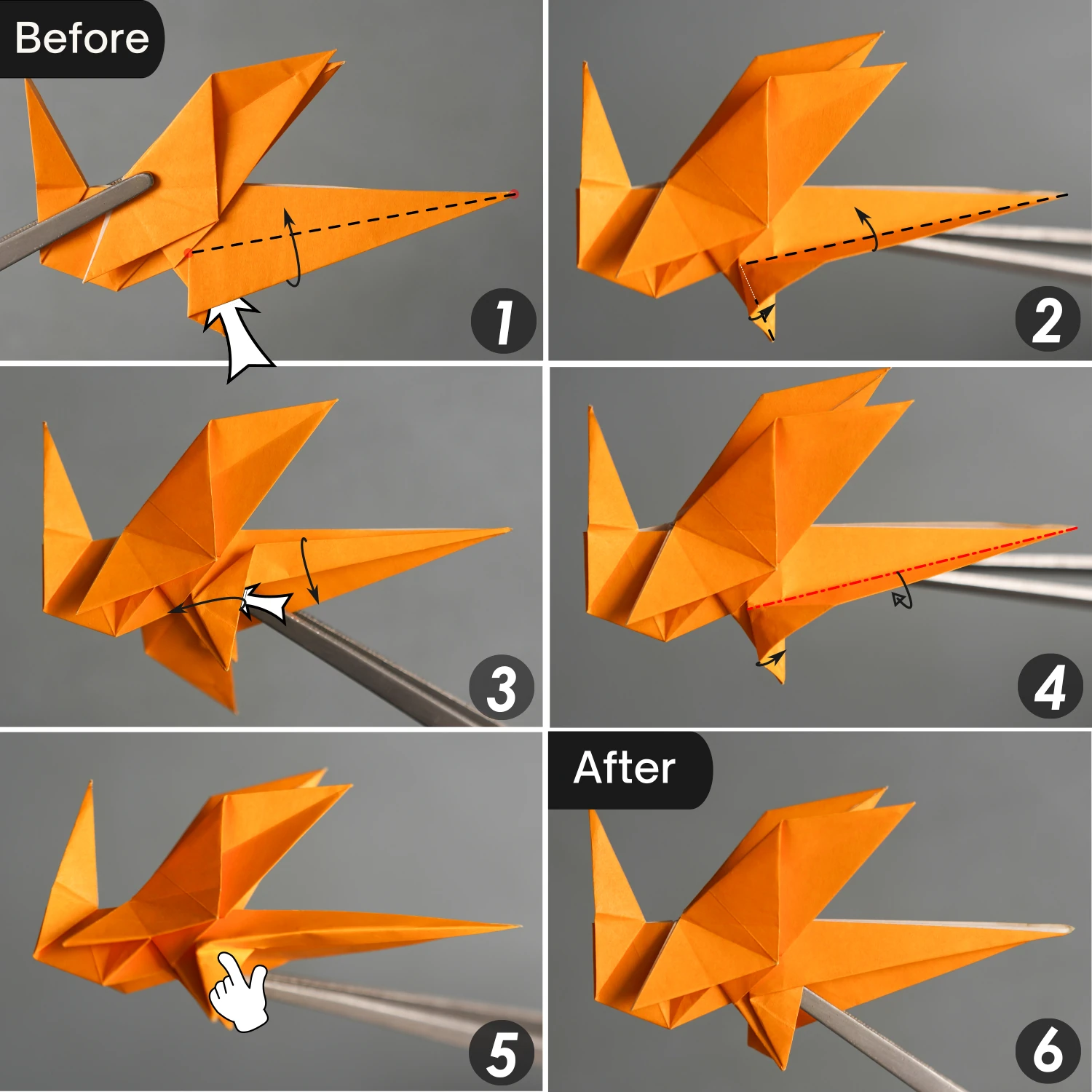 Origami Charizard | Origamiok