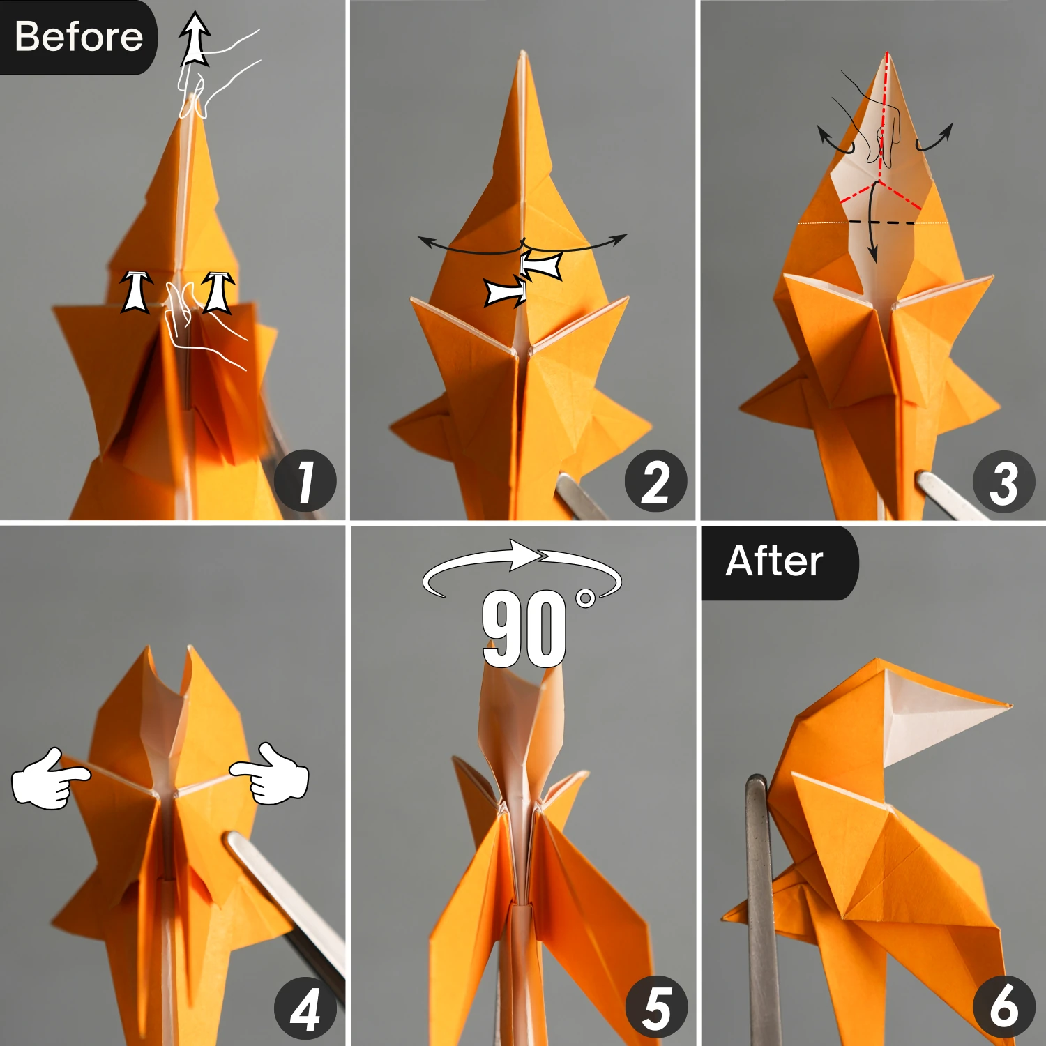 Origami Charizard | Origamiok