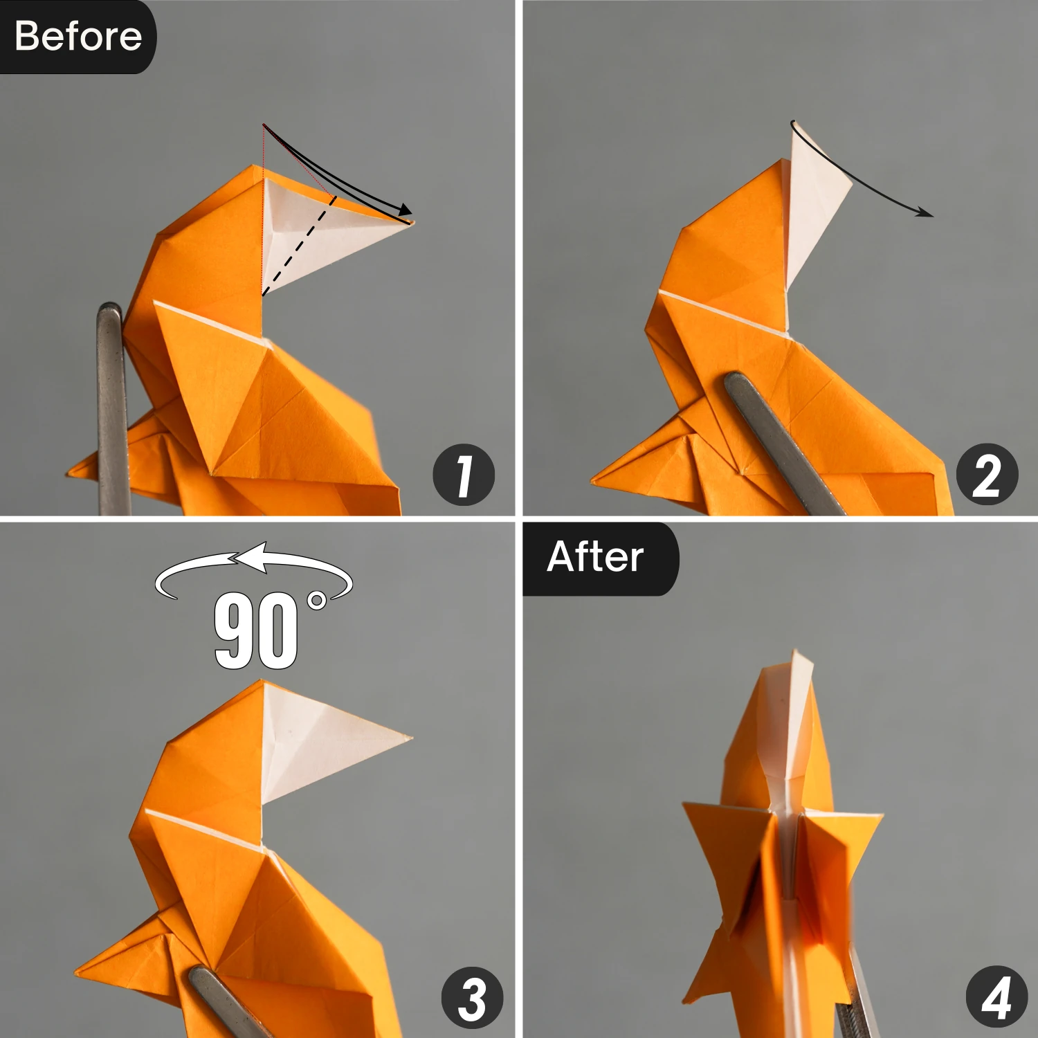Origami Charizard | Origamiok