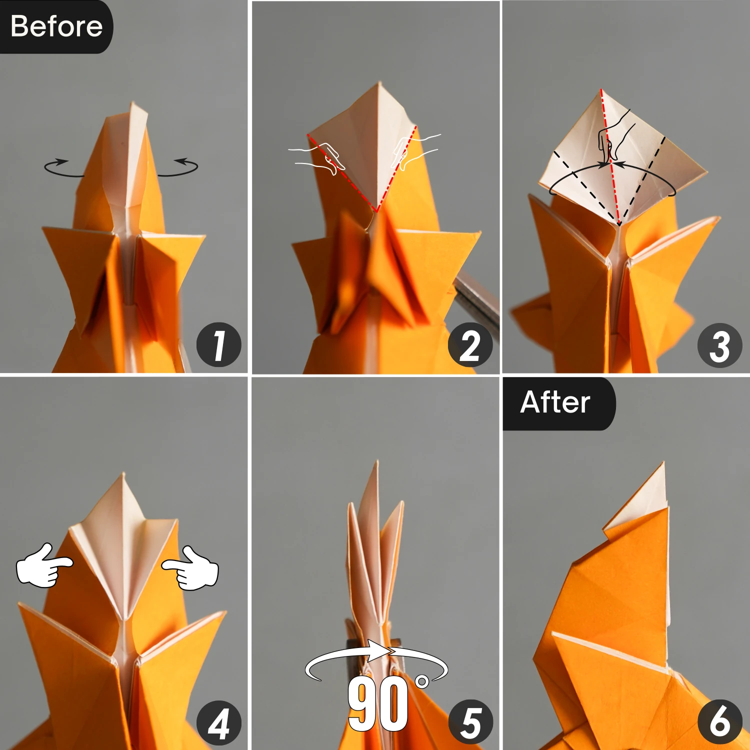 Origami Charizard | Origamiok