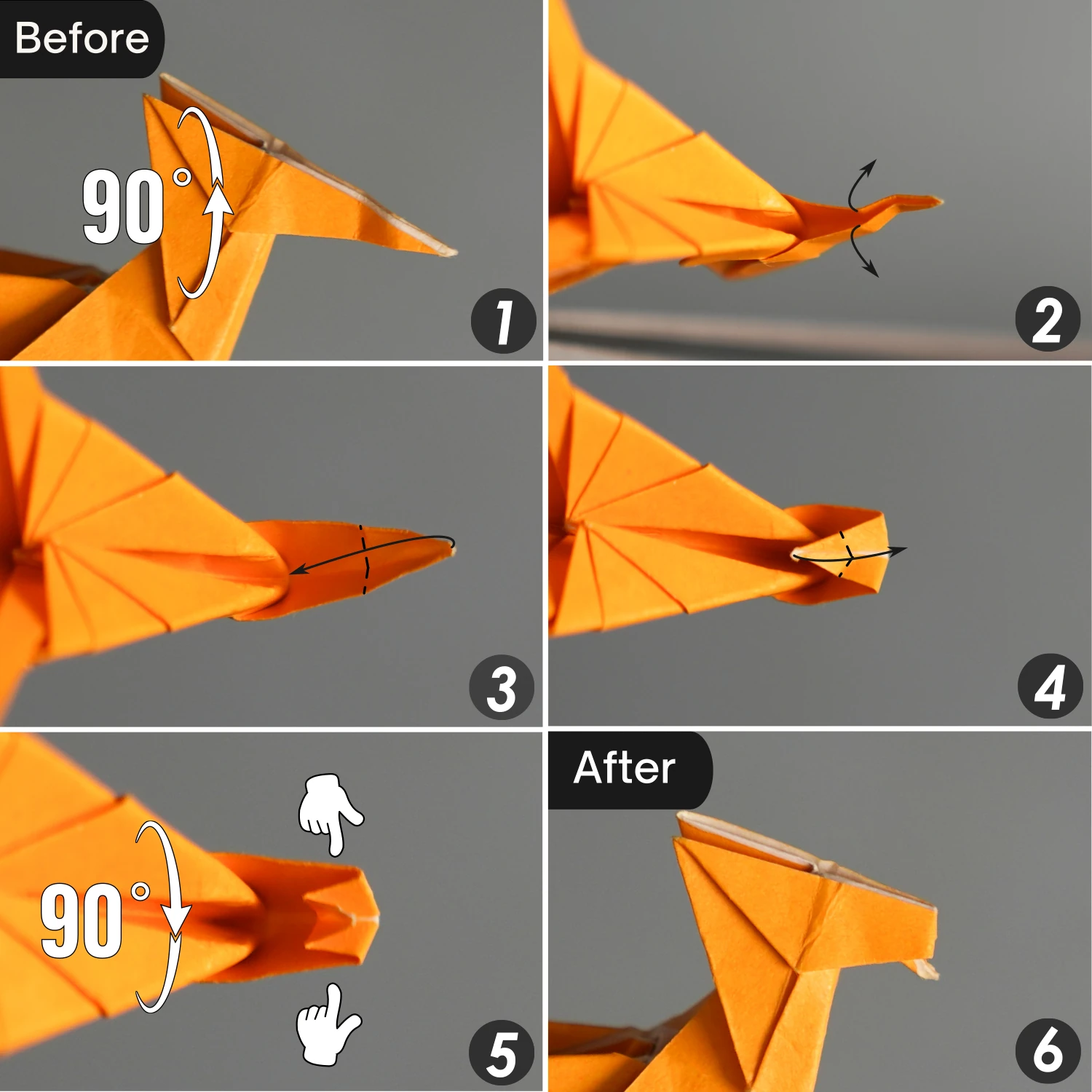 Origami Charizard | Origamiok