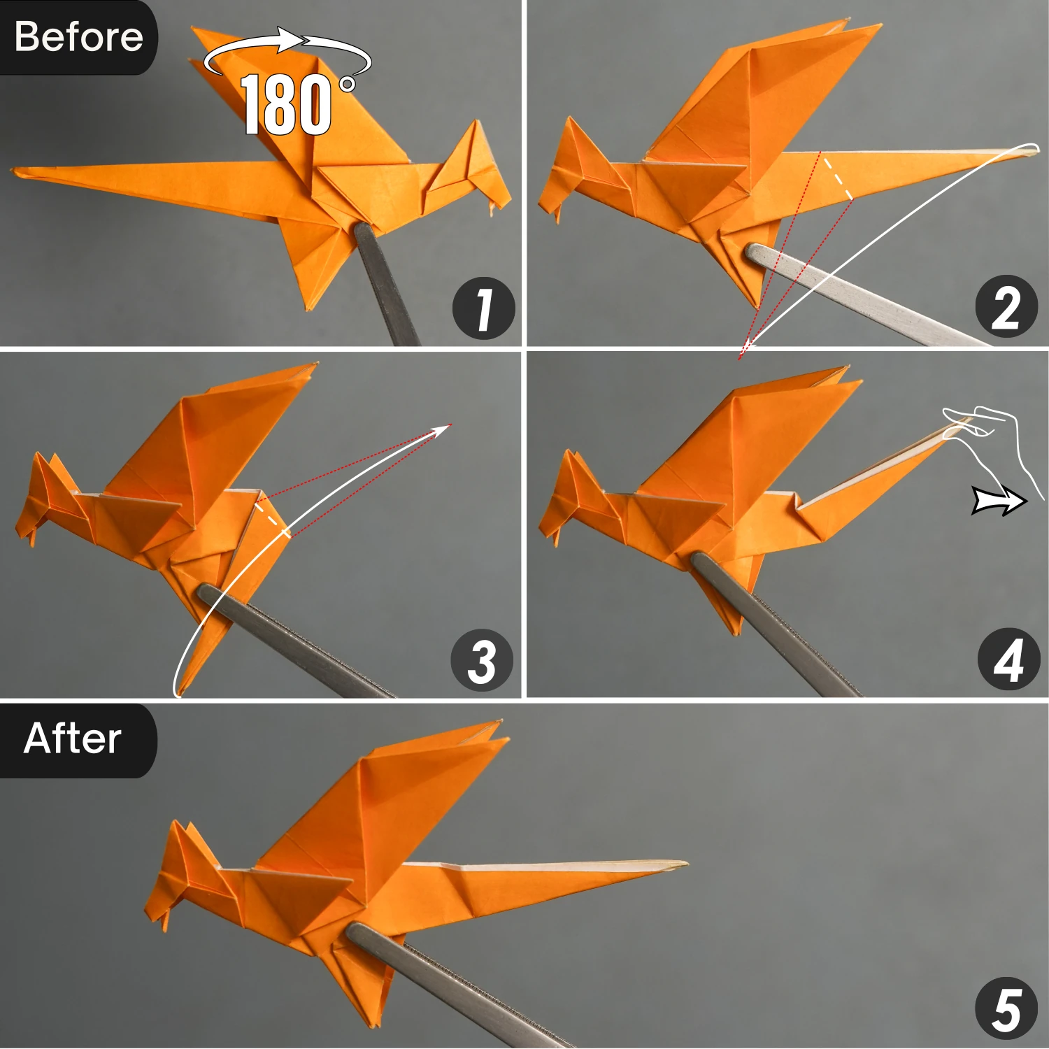 Origami Charizard | Origamiok