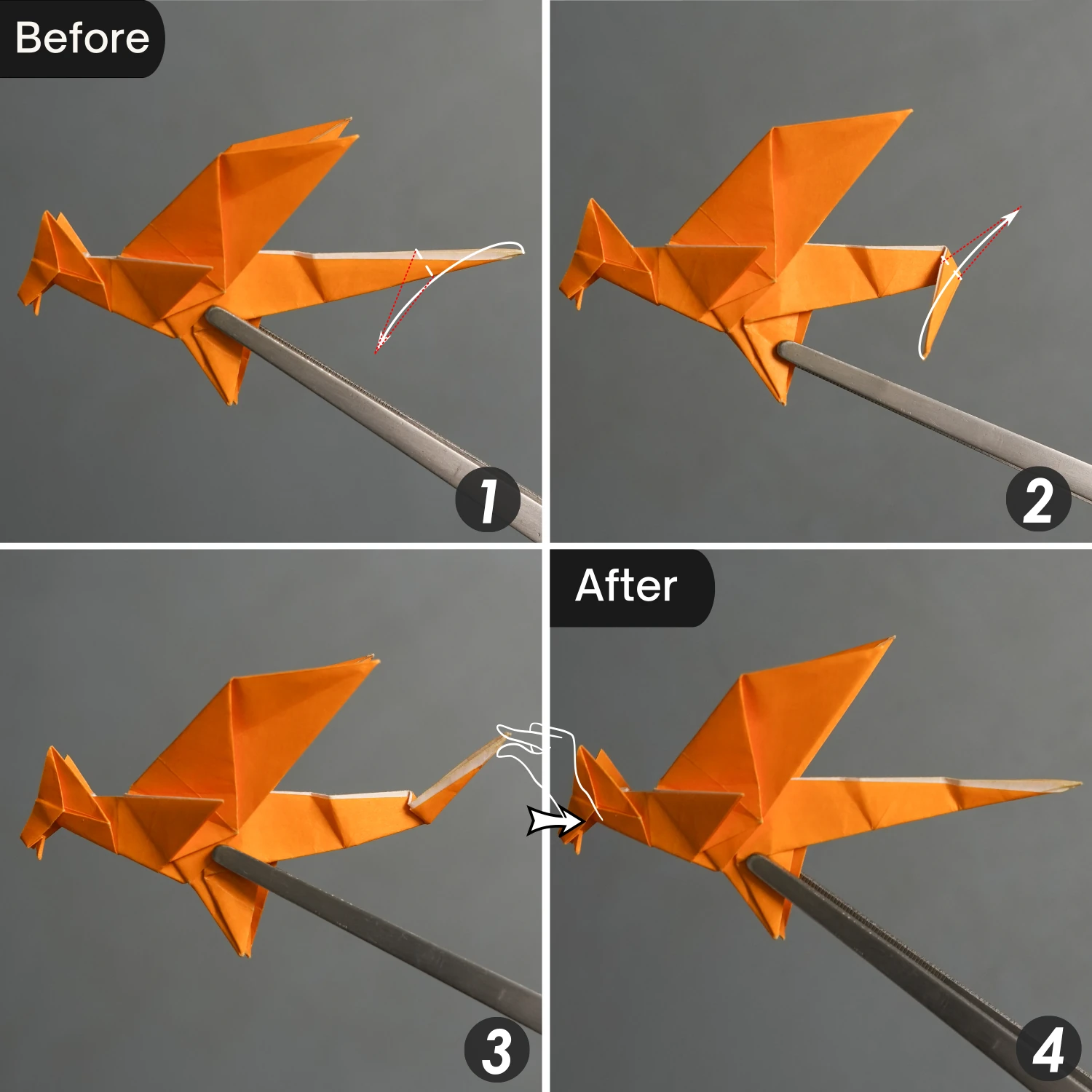 Origami Charizard | Origamiok
