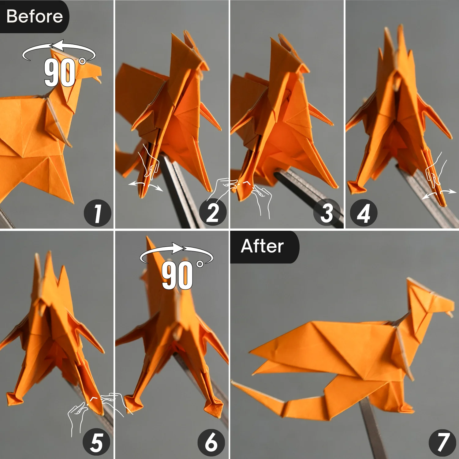 Origami Charizard | Origamiok