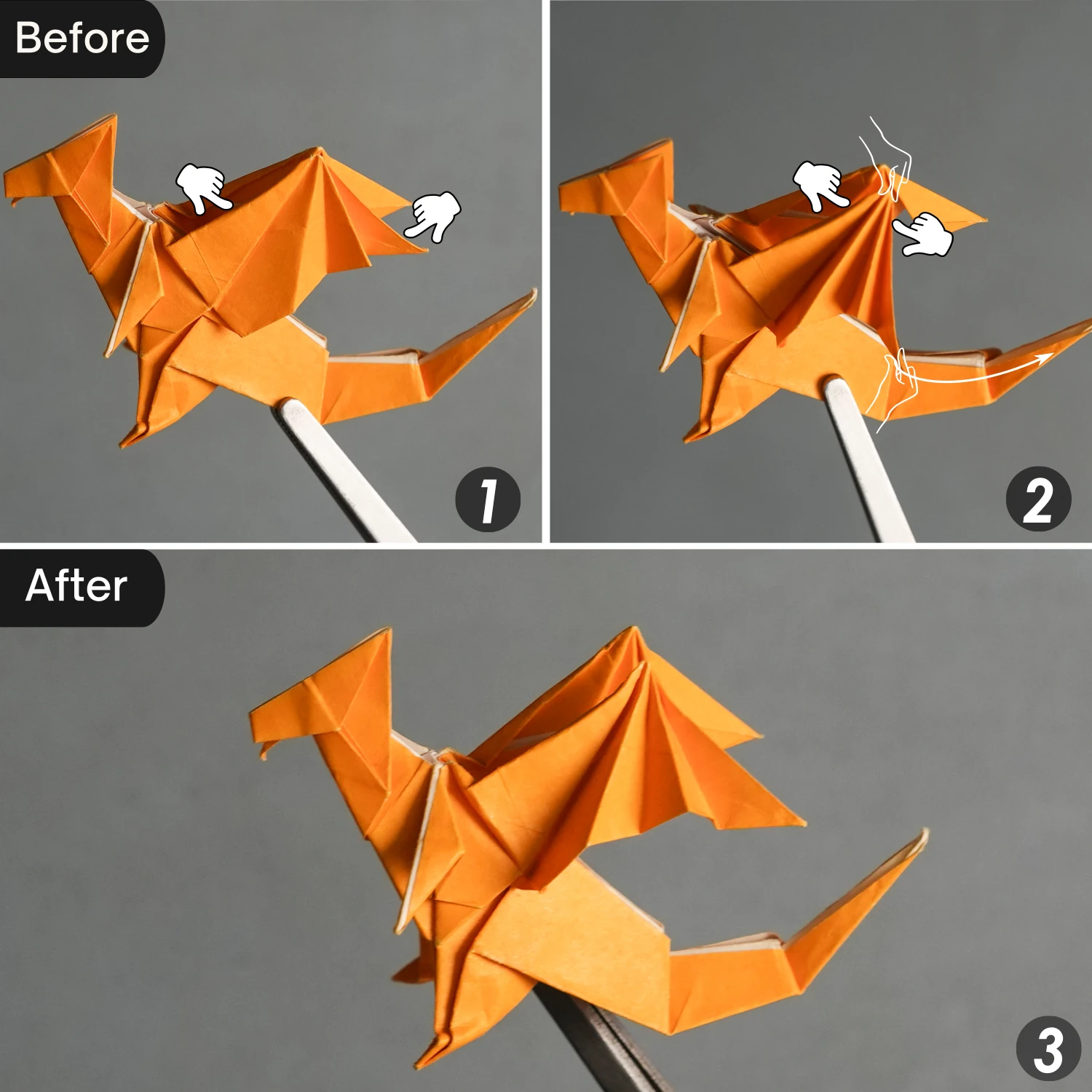 Origami Charizard | Origamiok