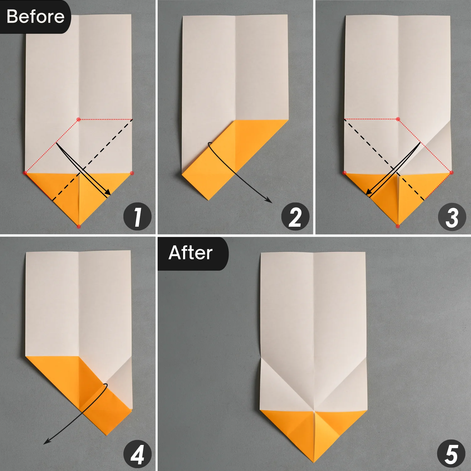 Origami Crane Bookmark | Origamiok