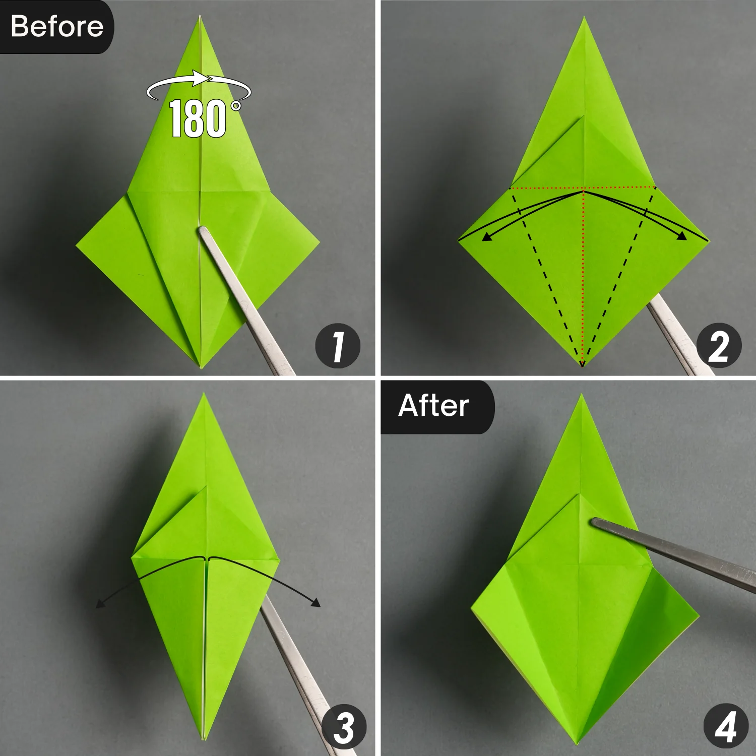 Origami Grasshopper | Origamiok