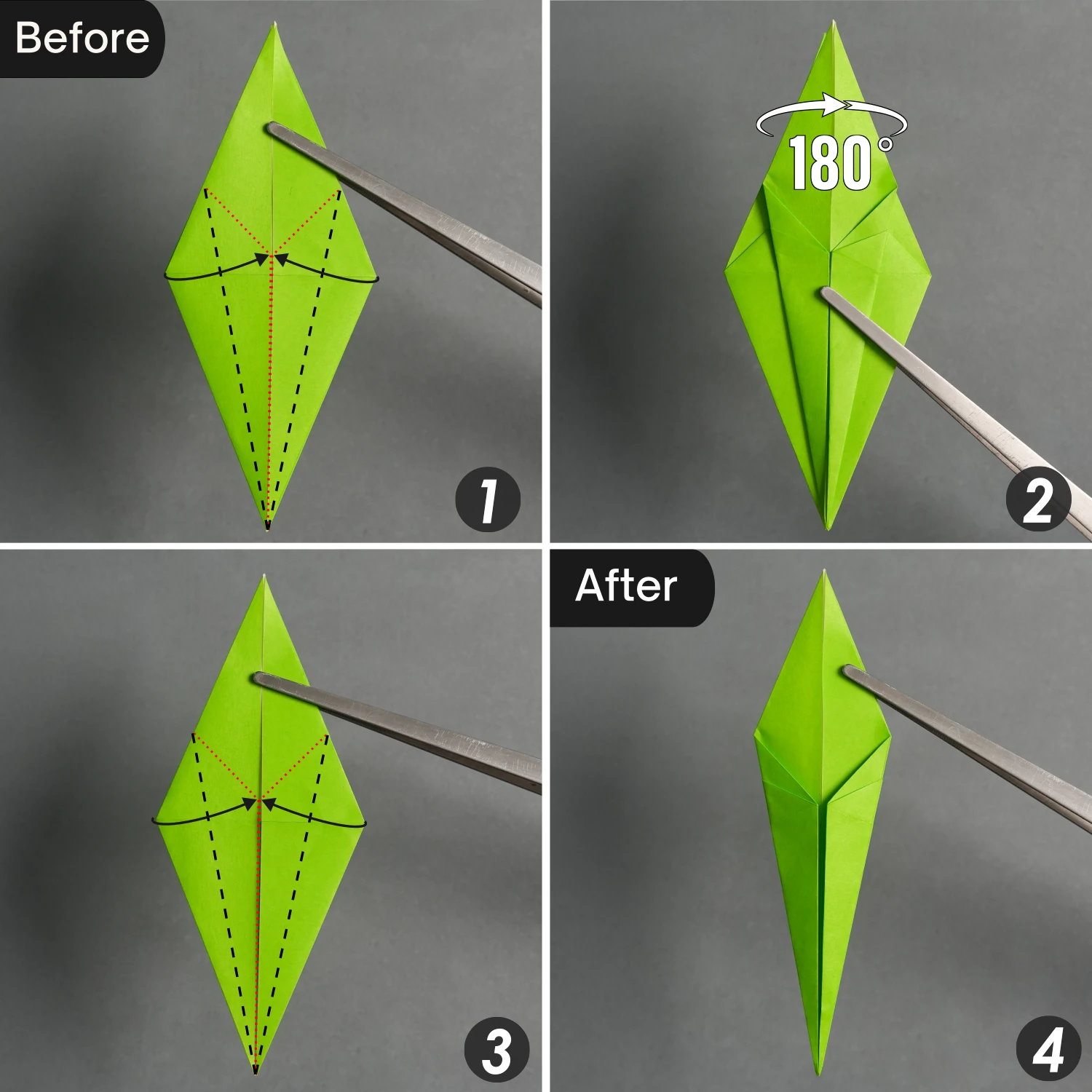 Origami Grasshopper | Origamiok