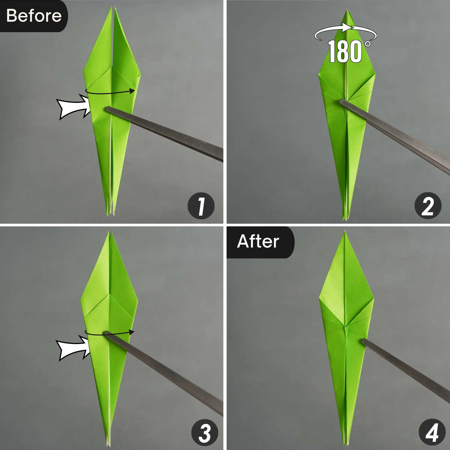 Origami Grasshopper | Origamiok