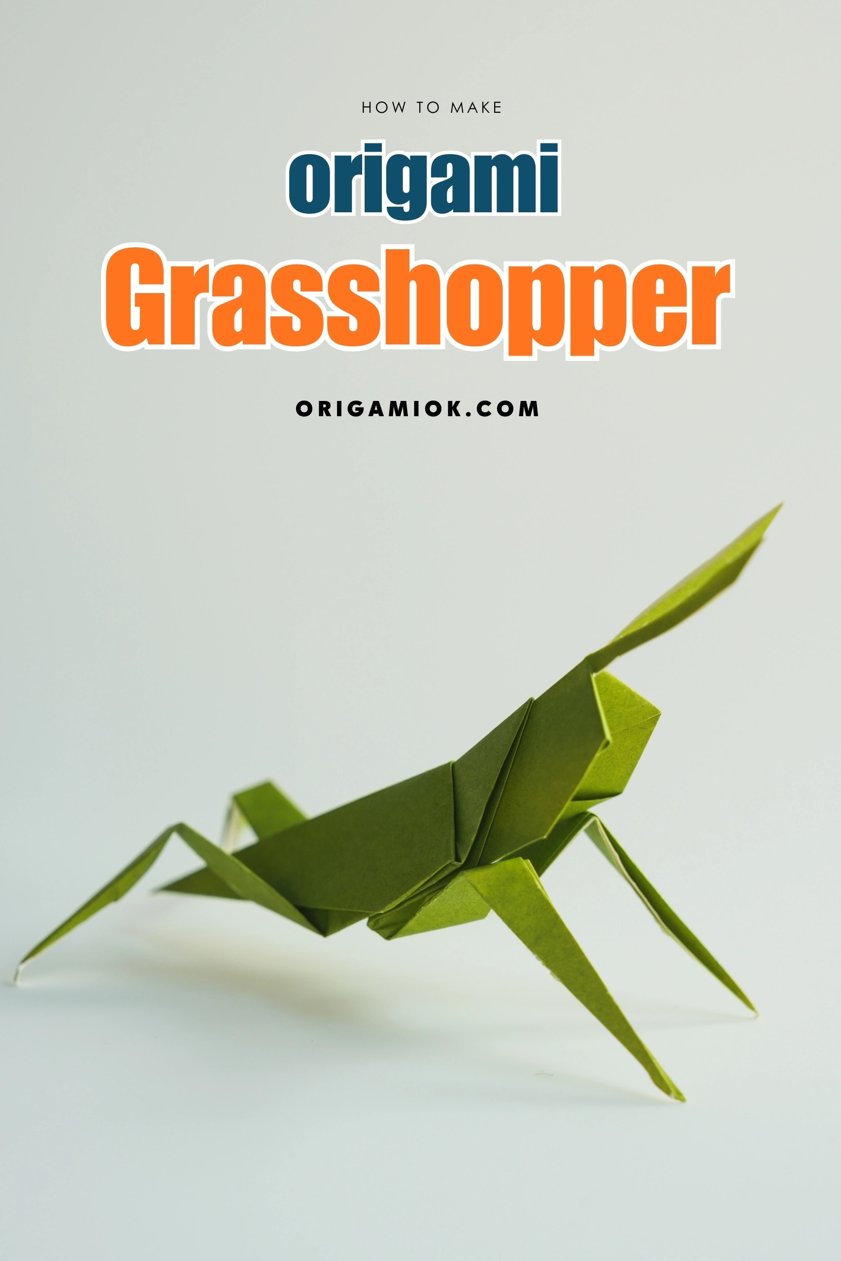 Origami Grasshopper | Origamiok