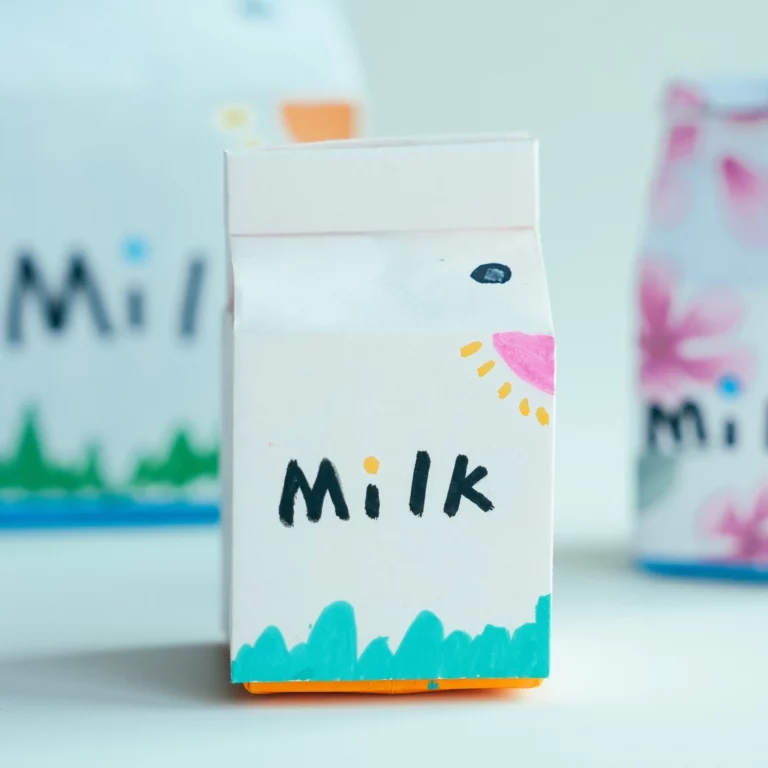 Origami Milk Carton | Origamiok