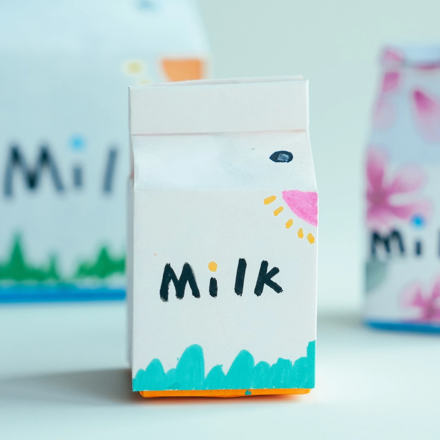 Origami Milk Carton | Origamiok