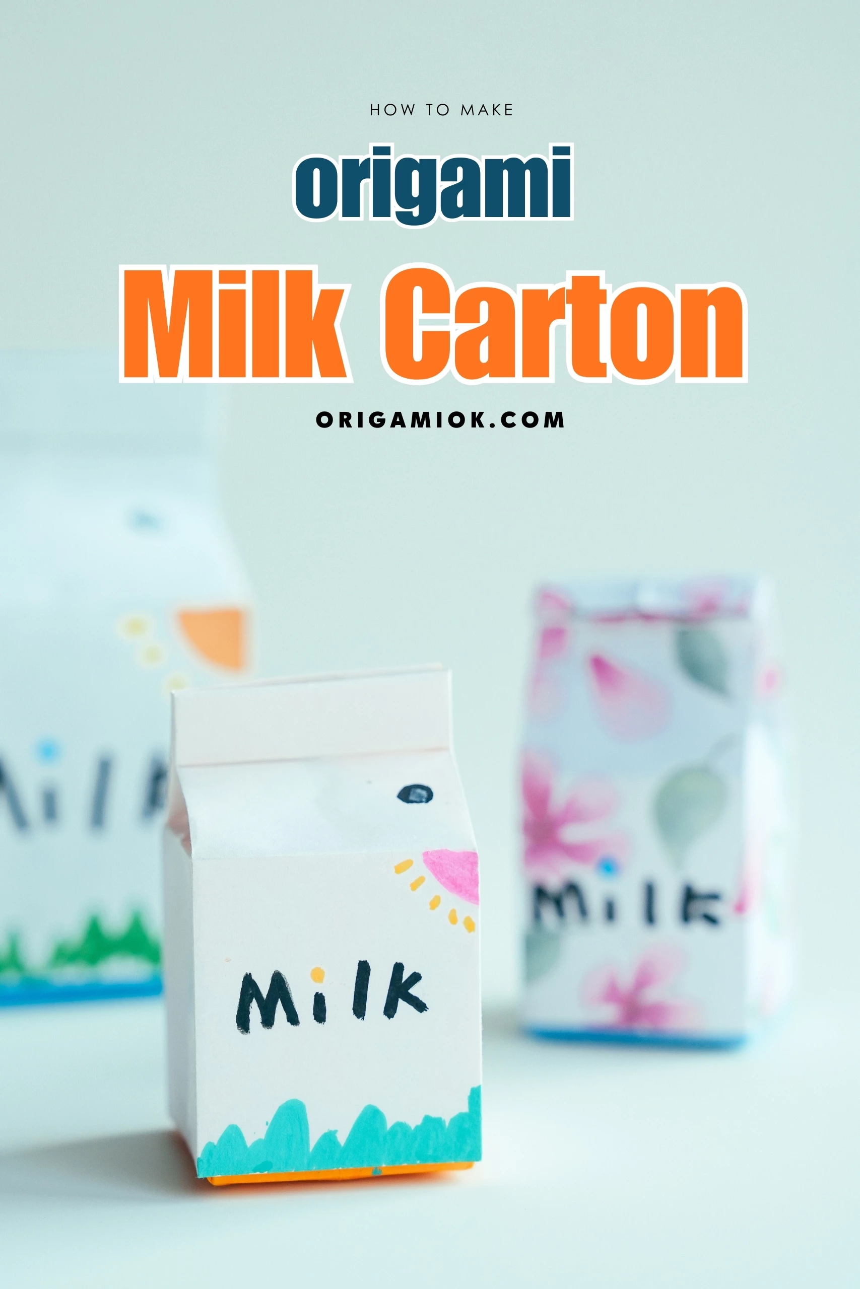 Origami Milk Carton | Origamiok