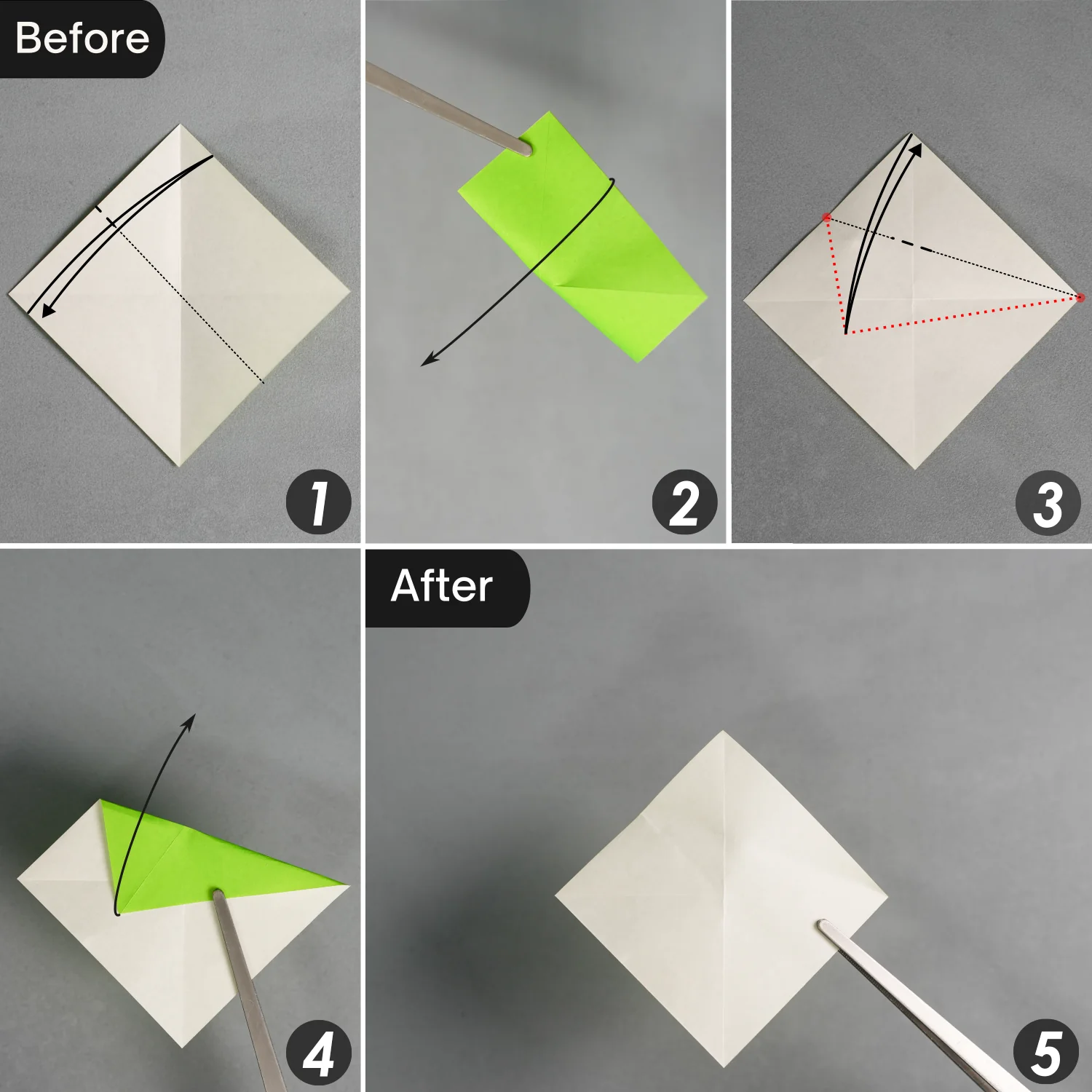 Origami Worm | Origamiok
