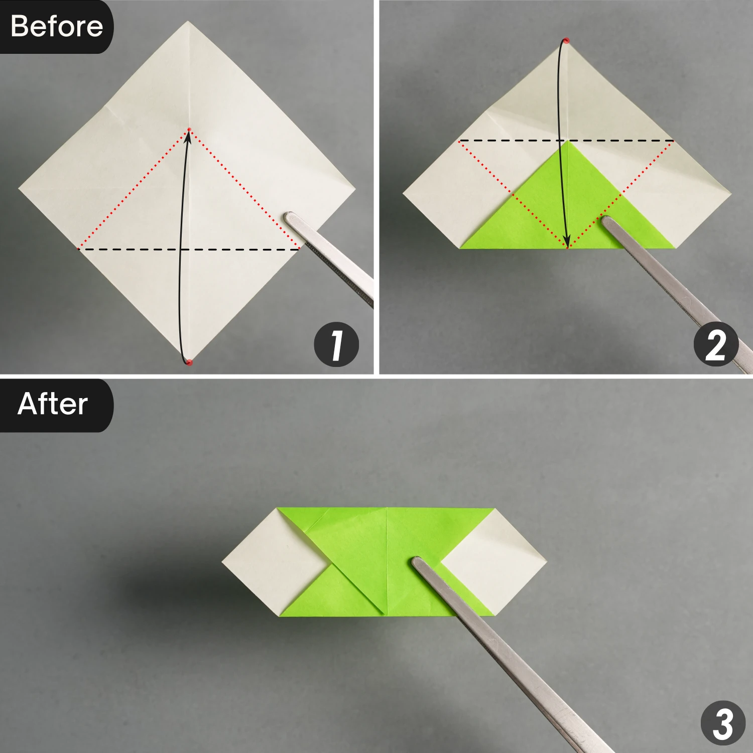 Origami Worm | Origamiok