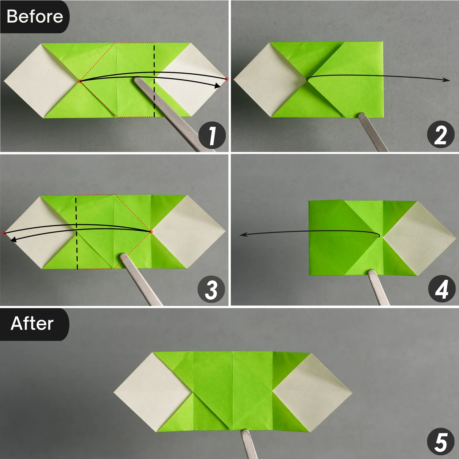 Origami Worm | Origamiok
