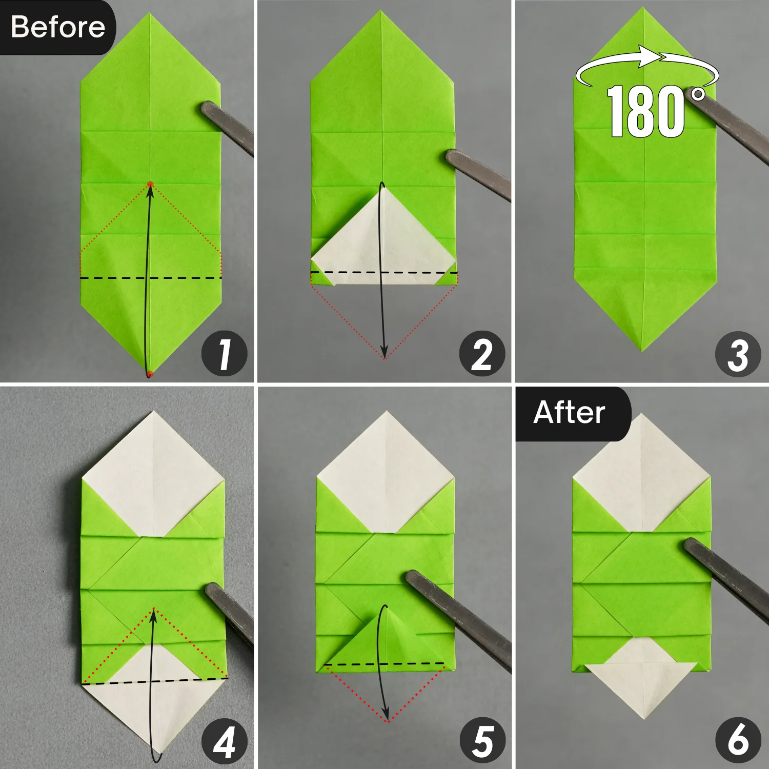 Origami Worm | Origamiok