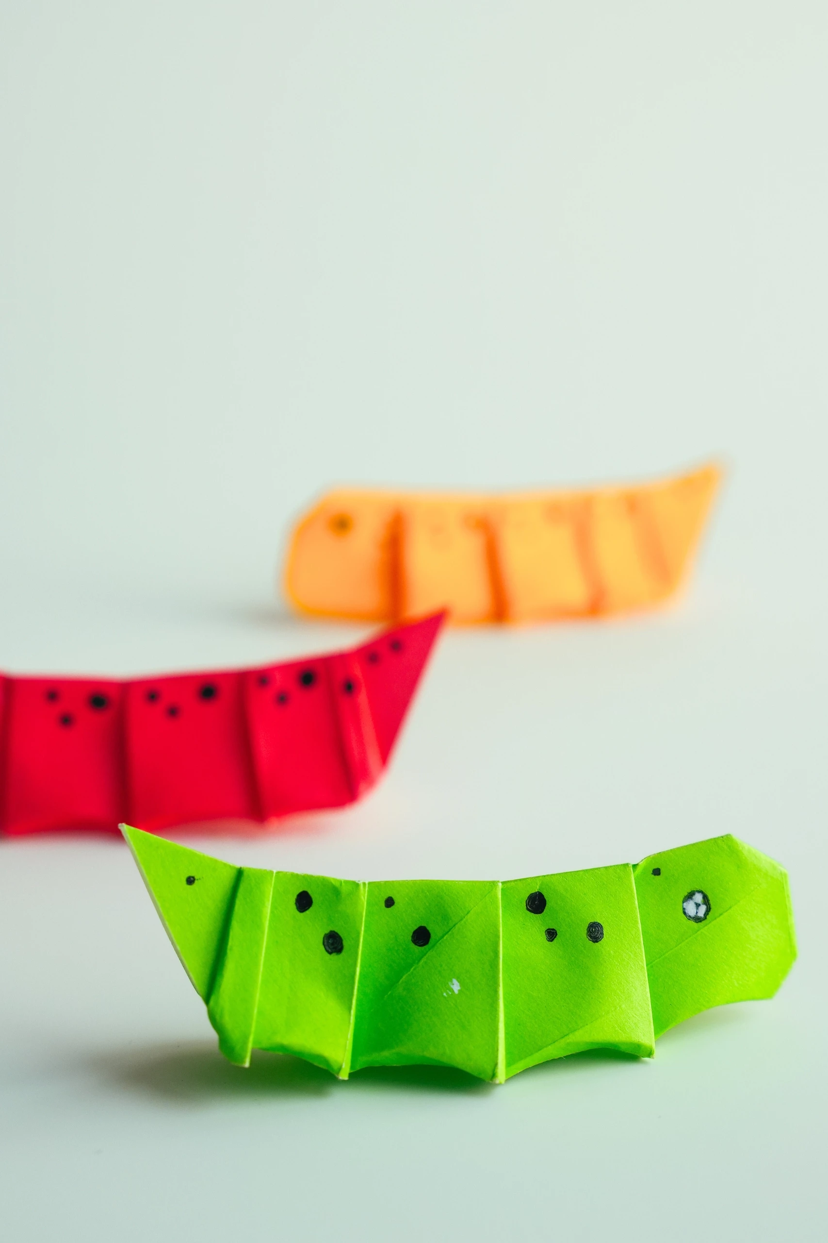 Origami Worm | Origamiok