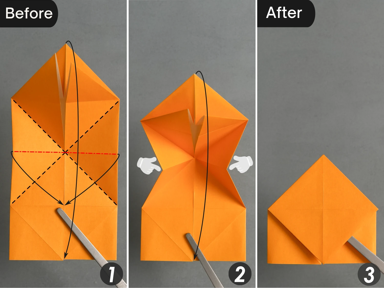 Origami Ant | Origamiok
