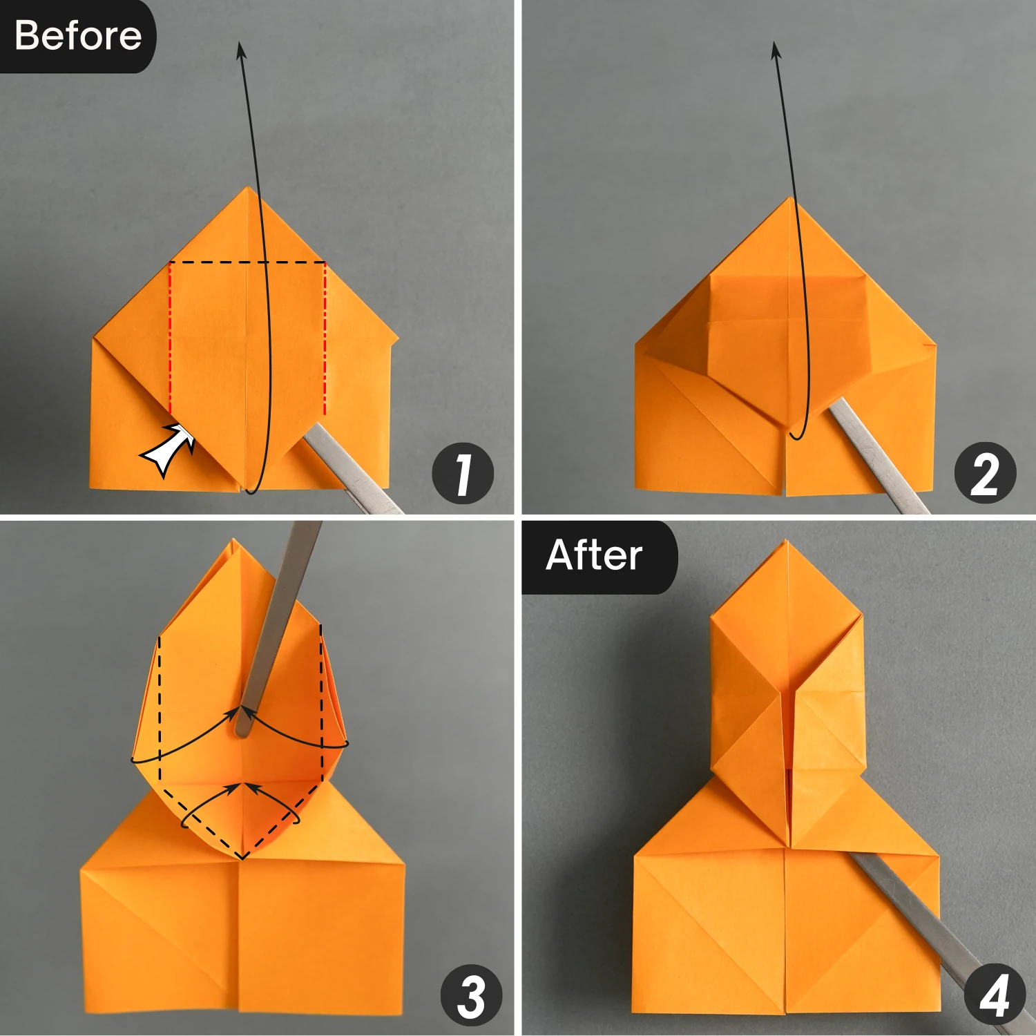 Origami Ant | Origamiok
