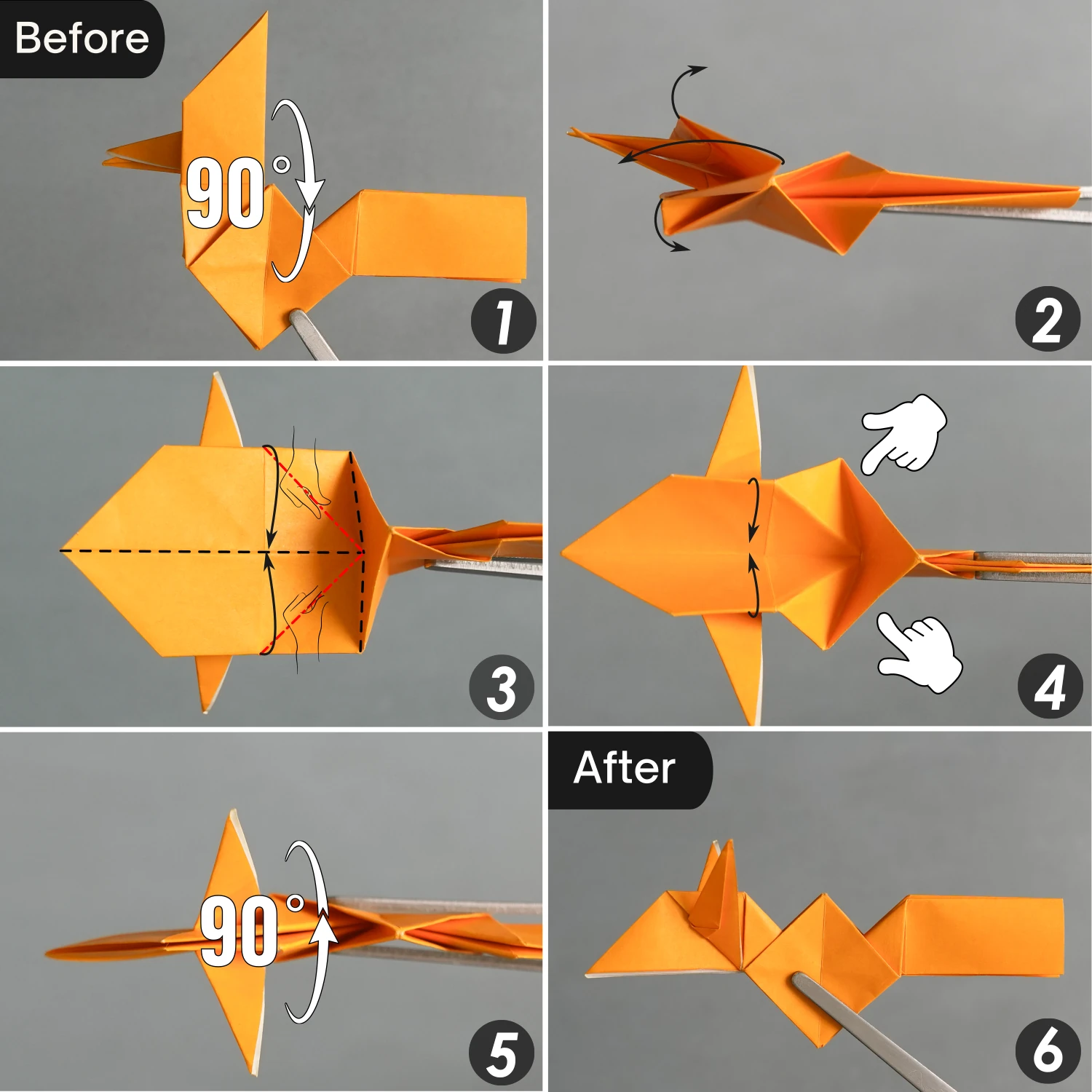 Origami Ant | Origamiok