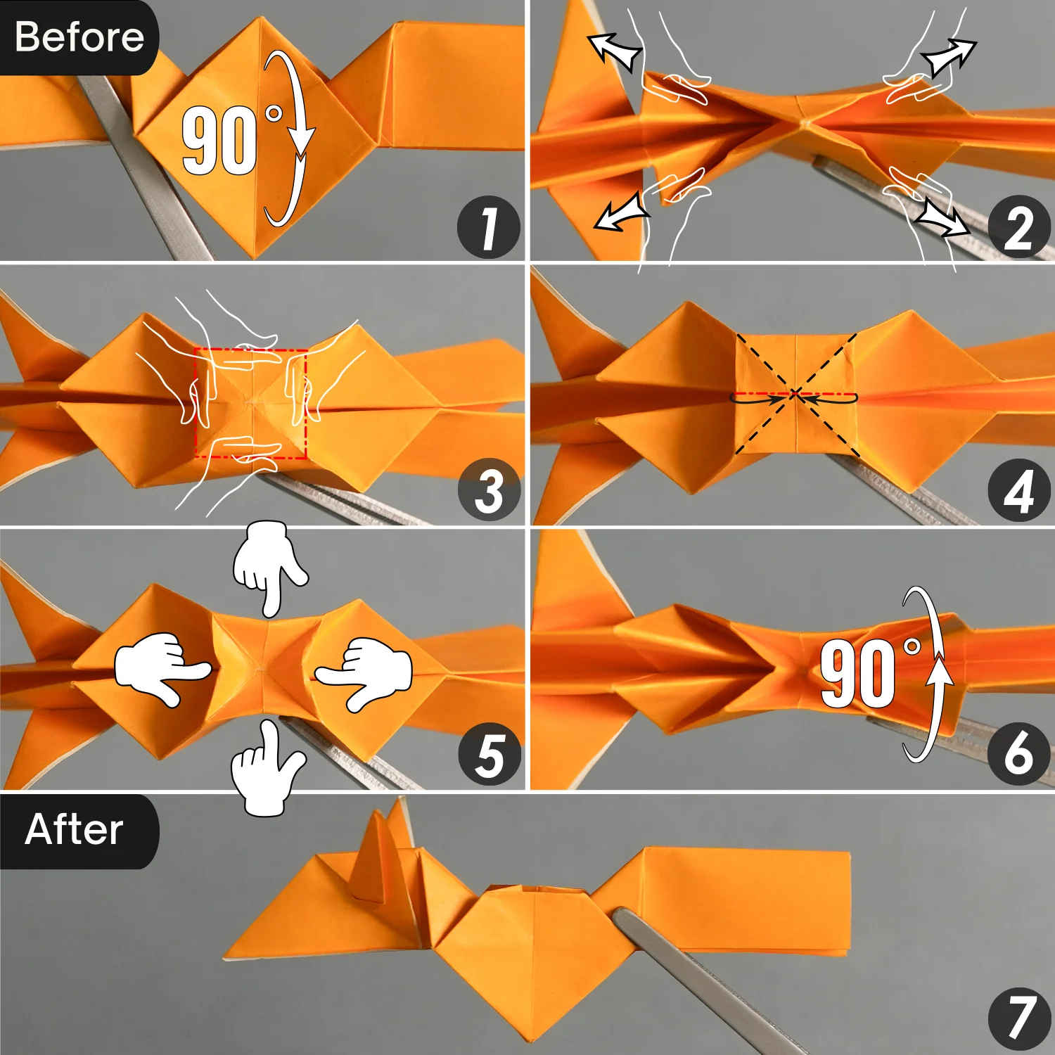 Origami Ant | Origamiok