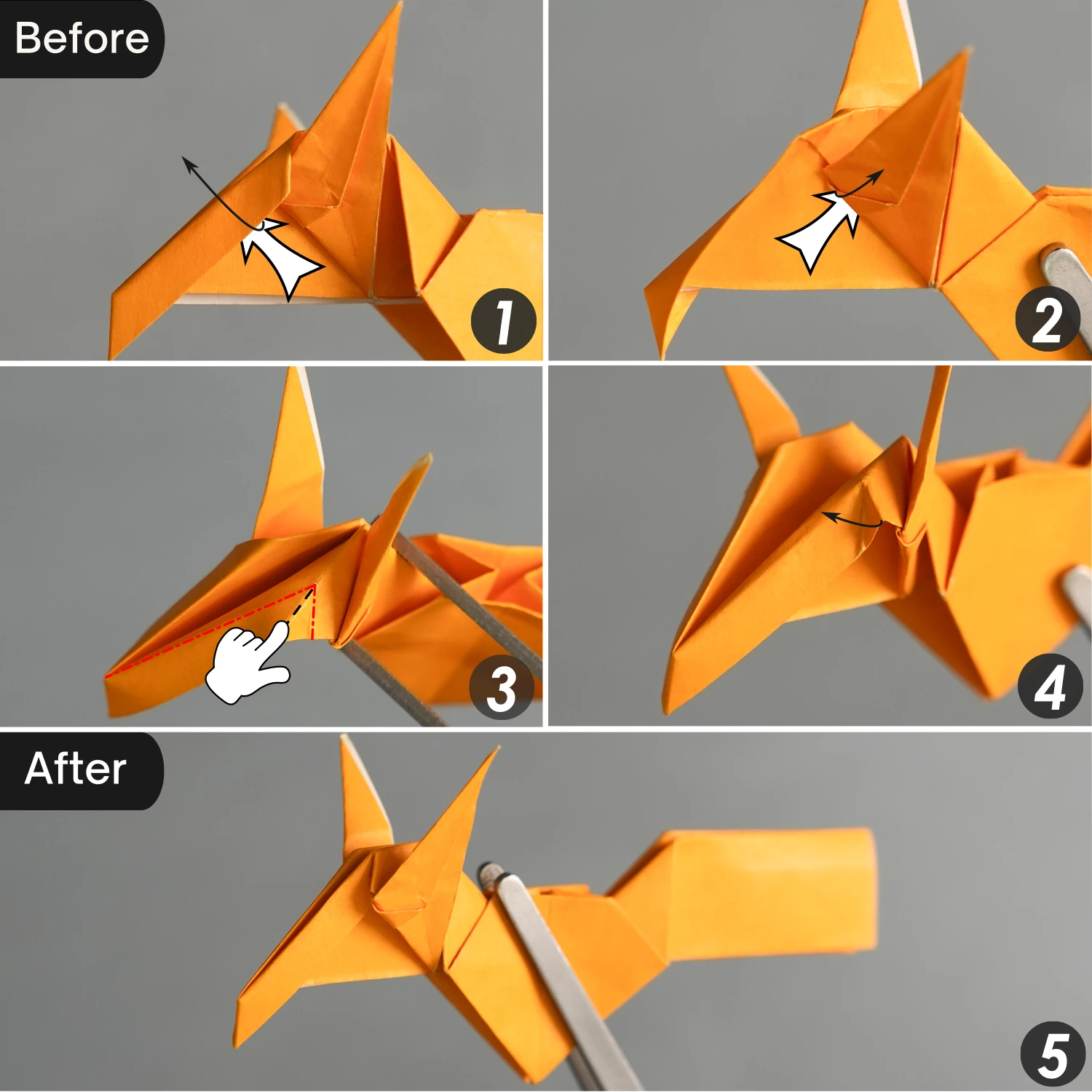Origami Ant | Origamiok