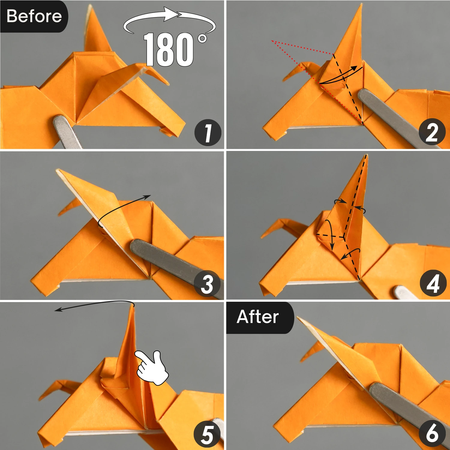 Origami Ant | Origamiok